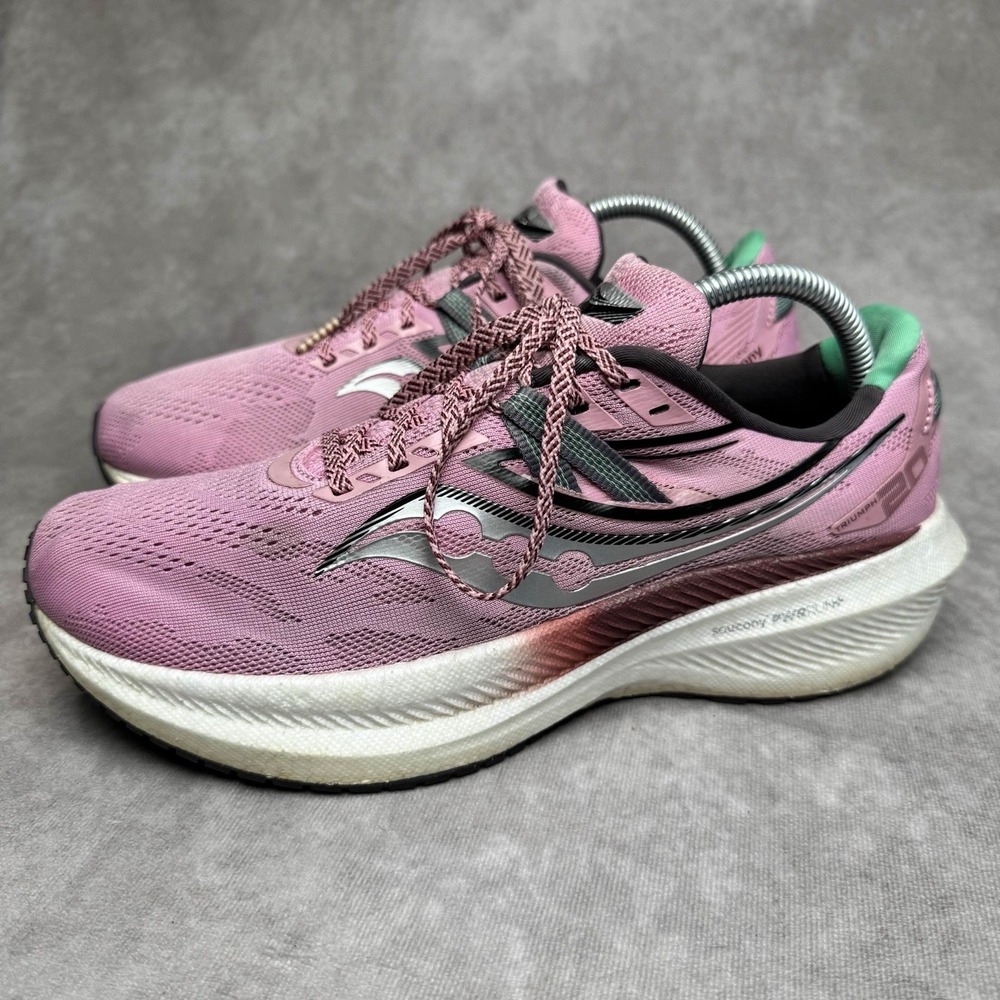 Saucony Triumph 20 Women's 9.5 Peony Basalt S10759-25 Athletic Running Sneakers*